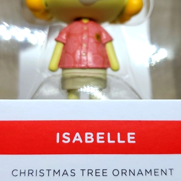 Hallmark Nintendo Animal Crossing Isabelle Christmas Ornament - Picture 3 of 11